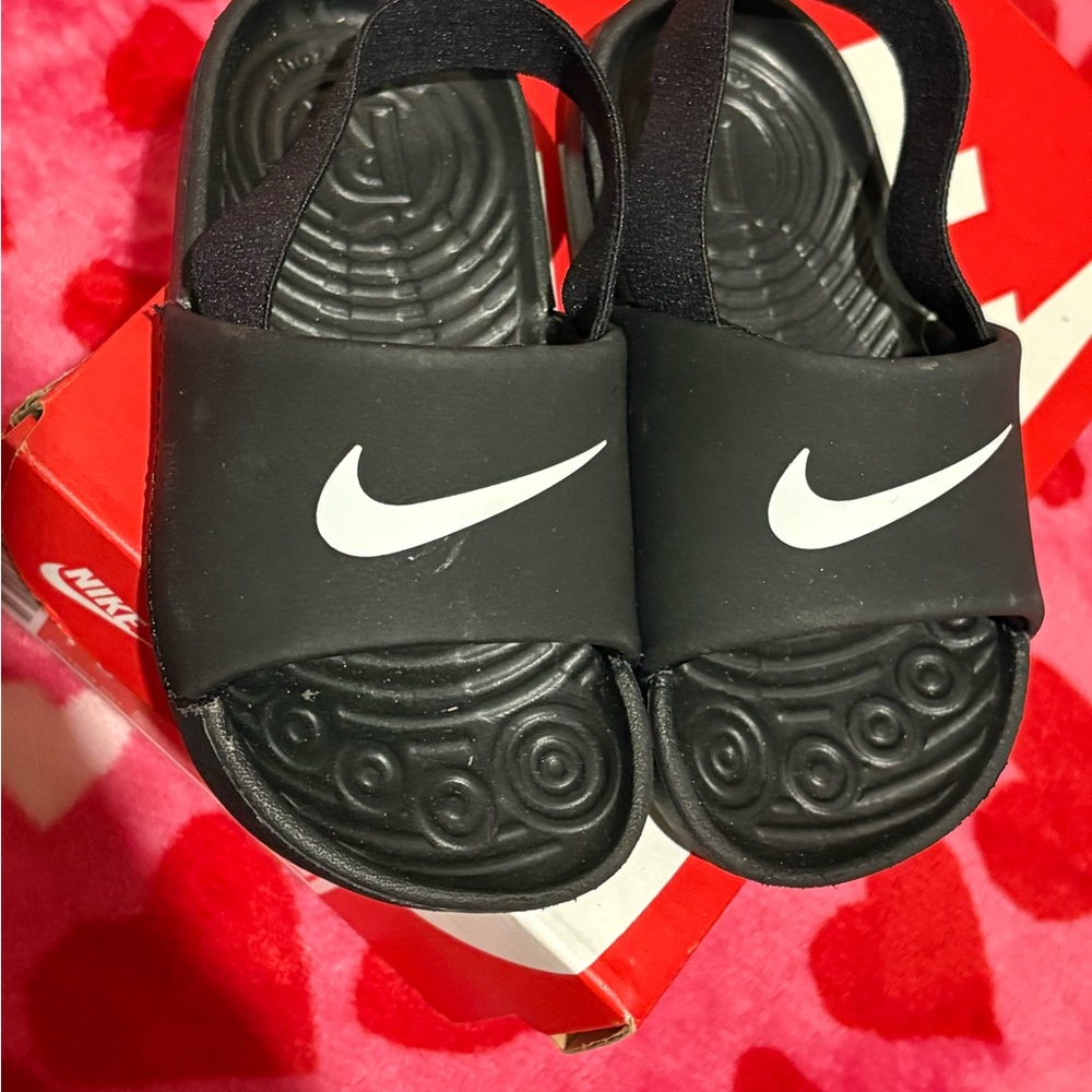 Nike Kawa Slide TD Red and White